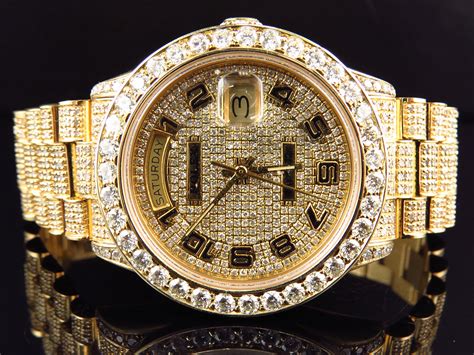 diamond men's rolex watches|rolex full diamond watch price.